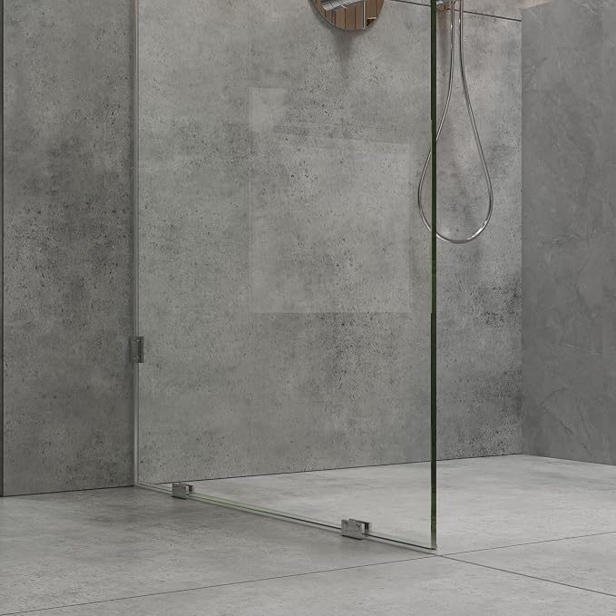 Panel de vidrio de ducha DeerValley 34"×74" sin marco miniatura 9