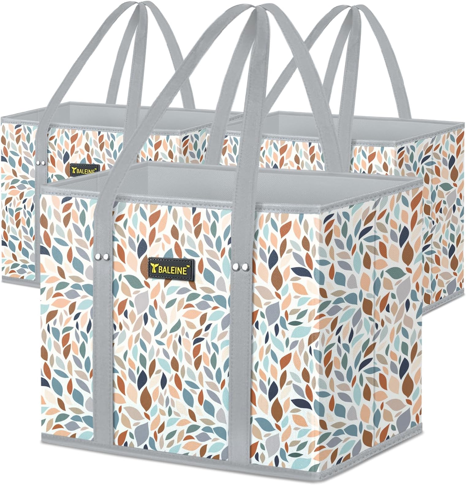 Amazon.com: 2Pk Insulated Reusable Grocery Bags+ Extra Large Utility ...