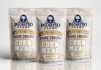 Palmetto Farms White Corn Meal Flour 3 Pack