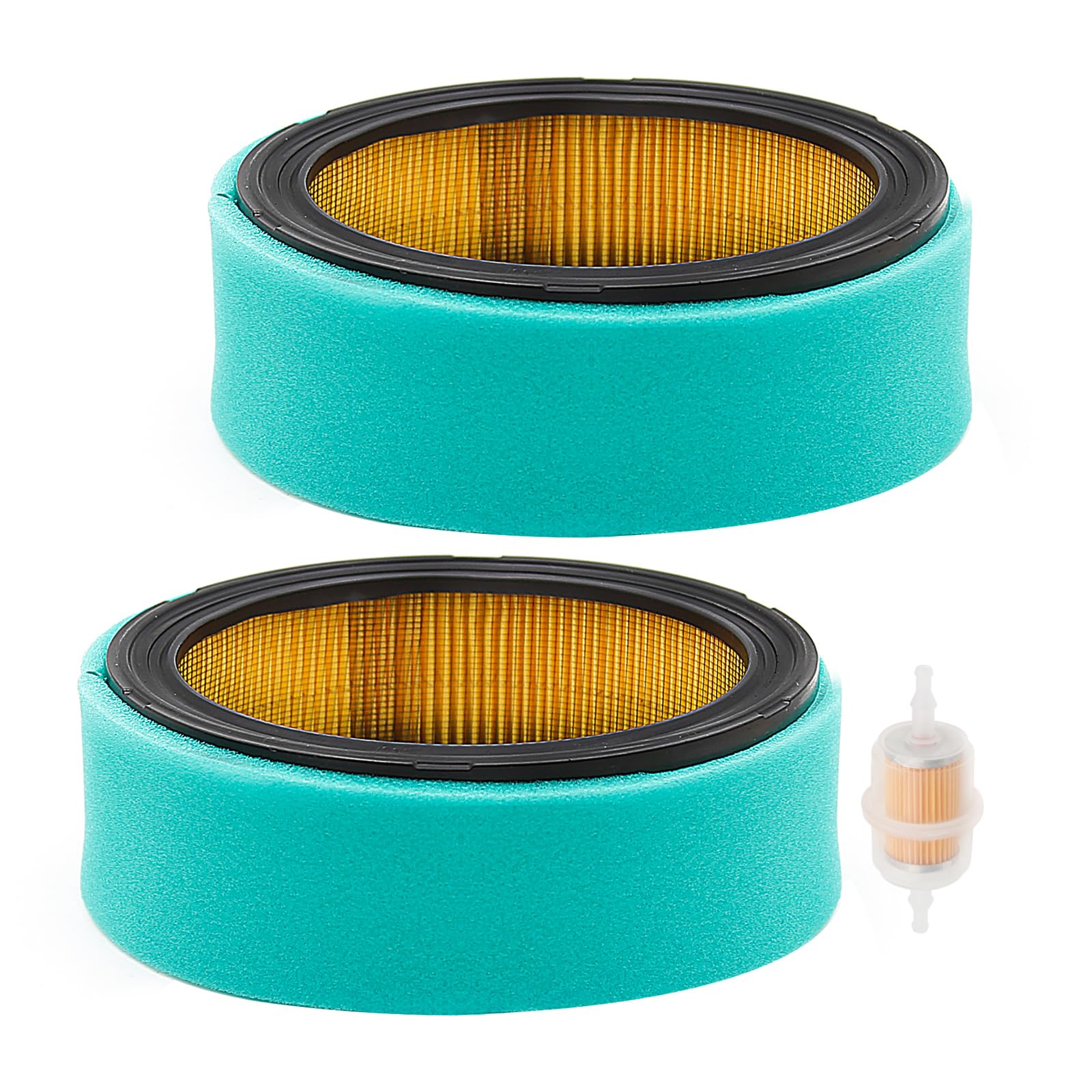 SYOWADA 47 083 03-s1 Filtro de aire de repuesto para Kohler Cv17-cv23 Cv724-cv740 Ch18-25 Ch730-740, K241 filtro de aire de repuesto para Kohler 47-083-03-s 4708303-s 47 083-s 03-ss 1 Am125424 Gy20577