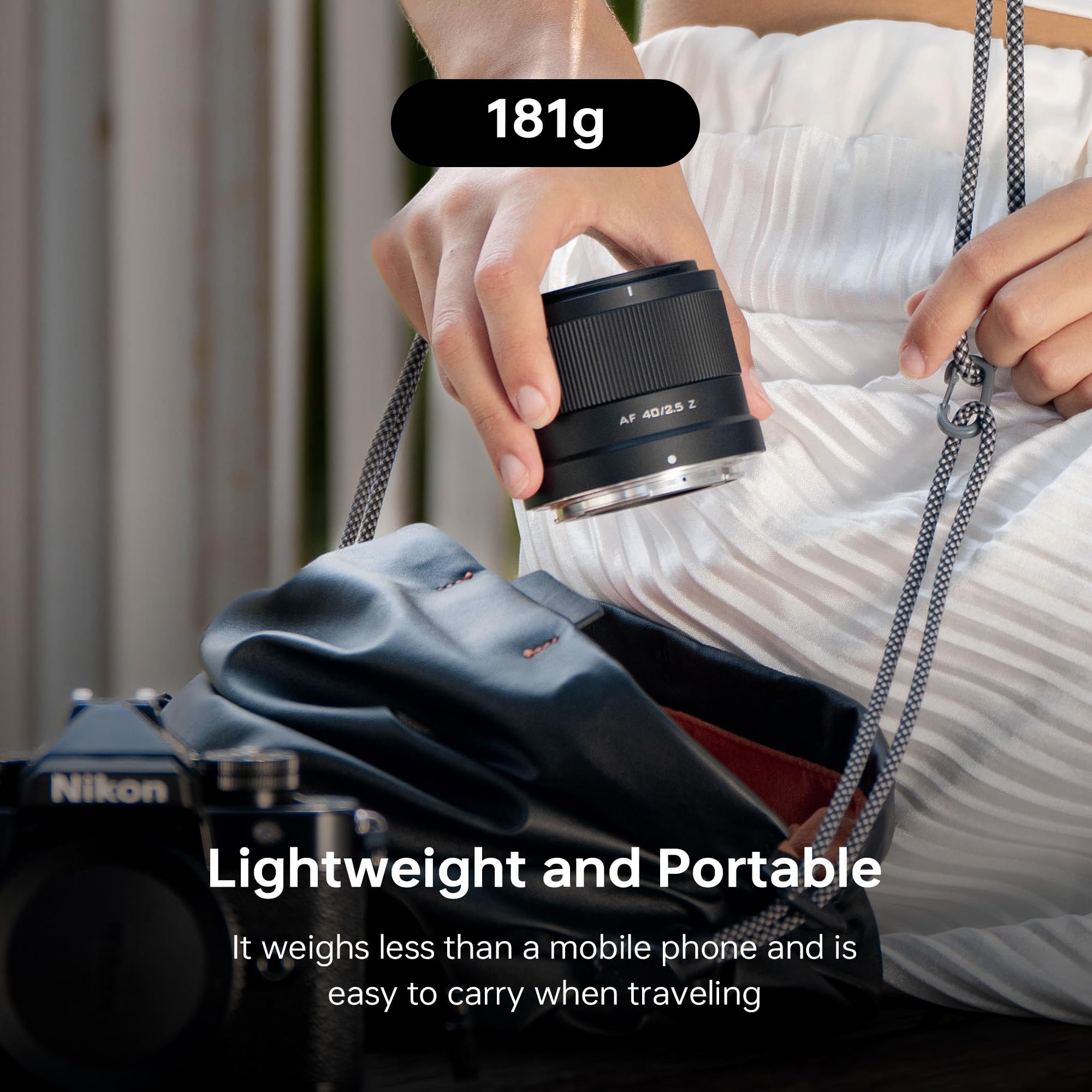 Amazon.com : VILTROX AF 40mm F2.5 f/2.5 Air Lens for Nikon Z Mount