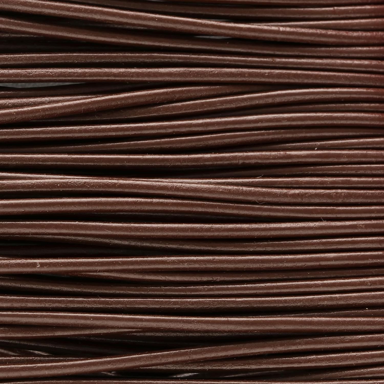 The Beadsmith Greek Leather Cord – Brown Color – 1.5mm Spool – 50 Meters/164 Feet – Leather Thong Ideal for Braiding, Beading, Necklaces, Fine Lacing, Hair Accessories & DIY Jewelry Making