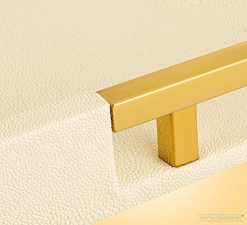 Miniatura 6 de Bandeja rectangular hermosa, moderna y elegante, 18 x 12 pulgadas, decoración brillante, con asas, para apoyar sobre mesa de centro otomana, como