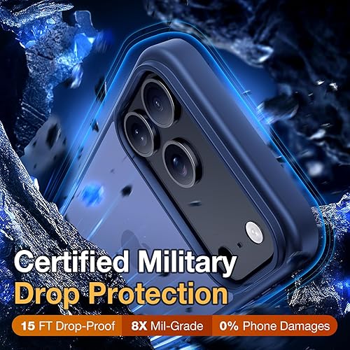 Miniatura 508 de Funda para iPhone 12, a prueba de golpes, para iPhone 12 Pro, protección contra caídas de grado militar, parte trasera dura, delgada, translúcida