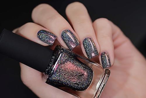 Miniatura 1709 de ILNP Madison Ave Esmalte de uñas holográfico metálico rosa antiguo