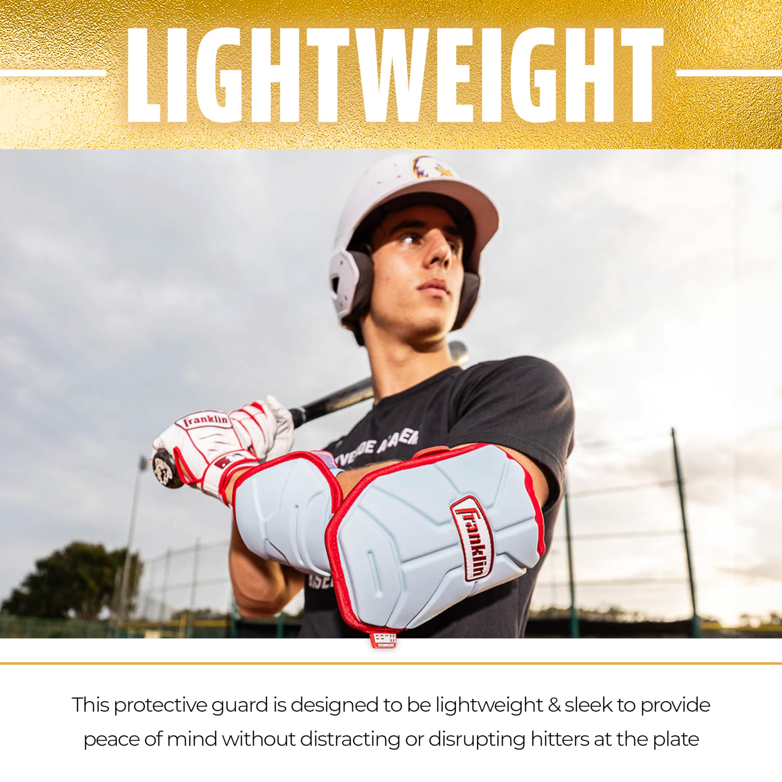 Franklin Sports PRT Series Adult Elbow Shield - PRT Series - Gomito per Adulti Unisex Adulto