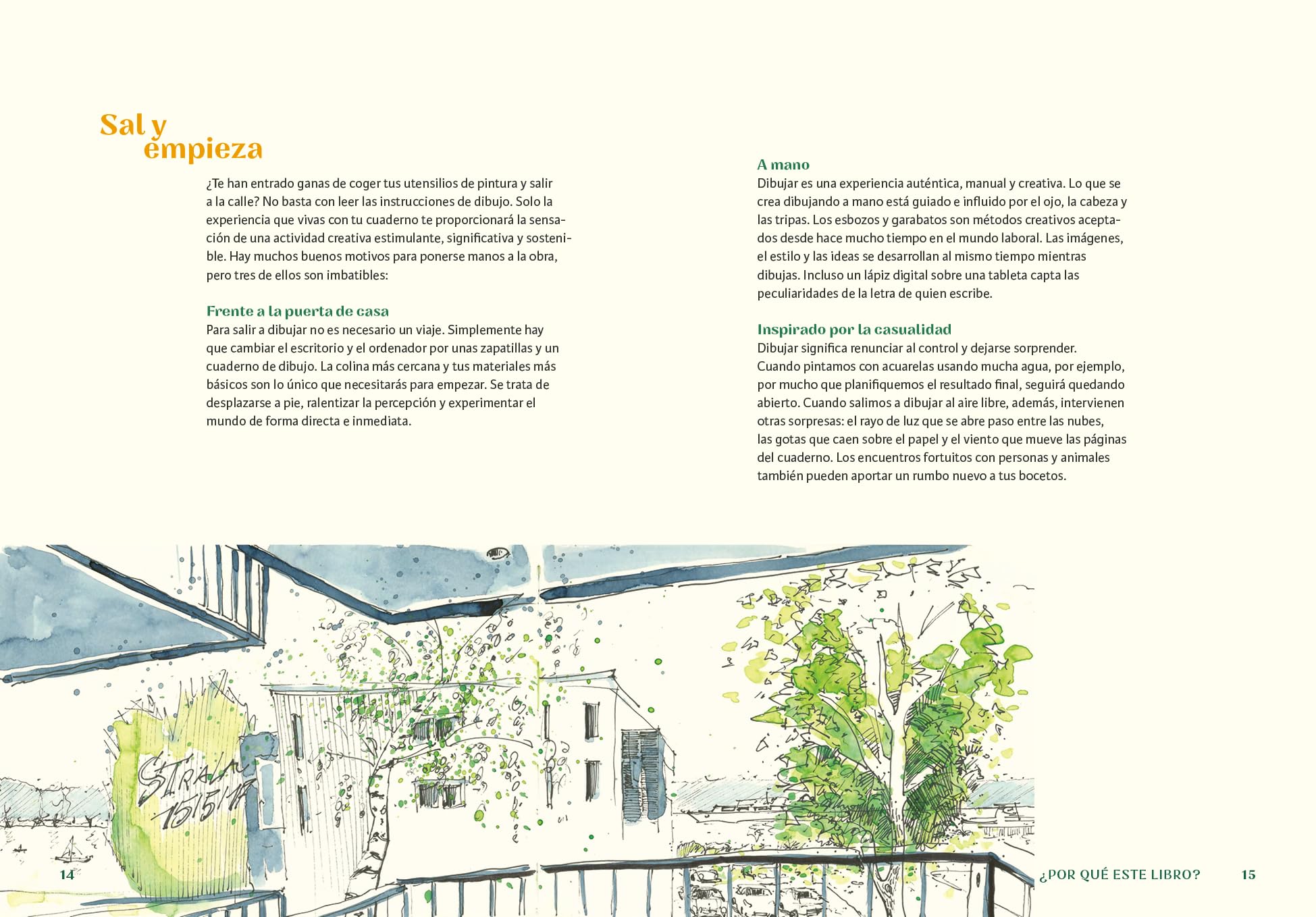 Sketching outside: Cómo plasmar el paisaje, el viento y otros fenómenos naturales en tu cuaderno