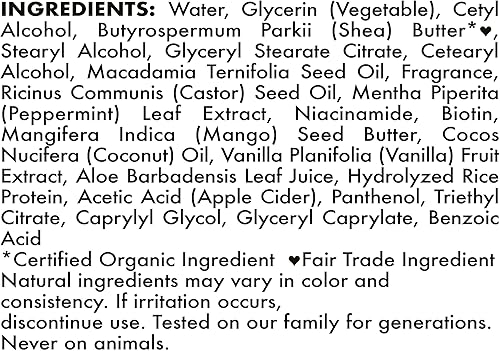 Miniatura 9 de SheaMoisture Crema de batido de aceite de ricino negro jamaicano fortalece y restaura para unisex 115 onzas