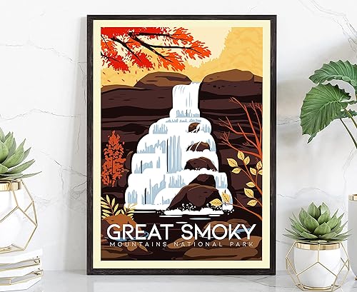 Miniatura 58 de Parques nacionales de las dunas de Indiana, impresión de póster de viaje, póster de viaje retro, parque nacional en Indiana, arte de pared de Dunas