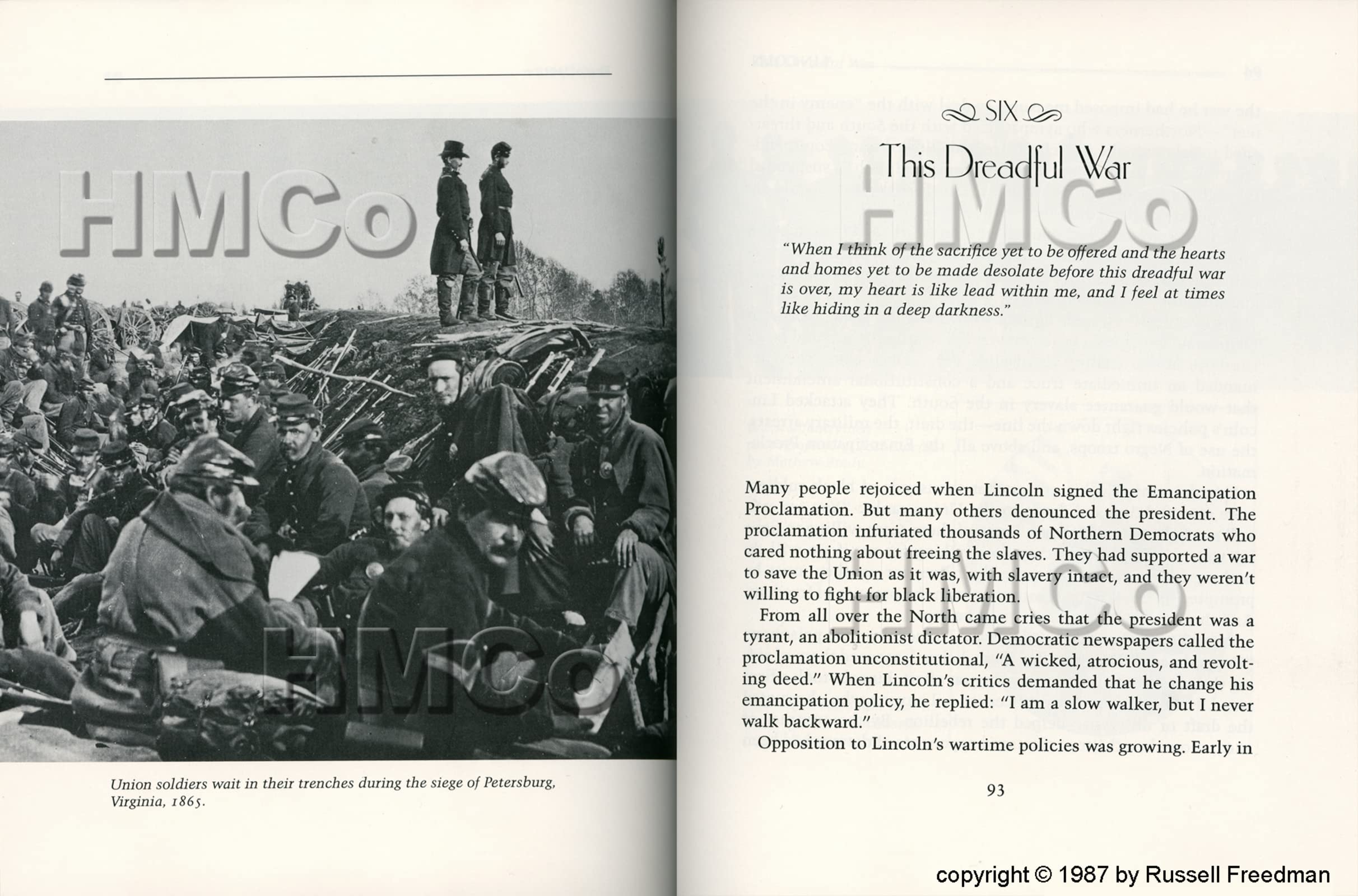 Cover of Lincoln: A Newbery Award Winner