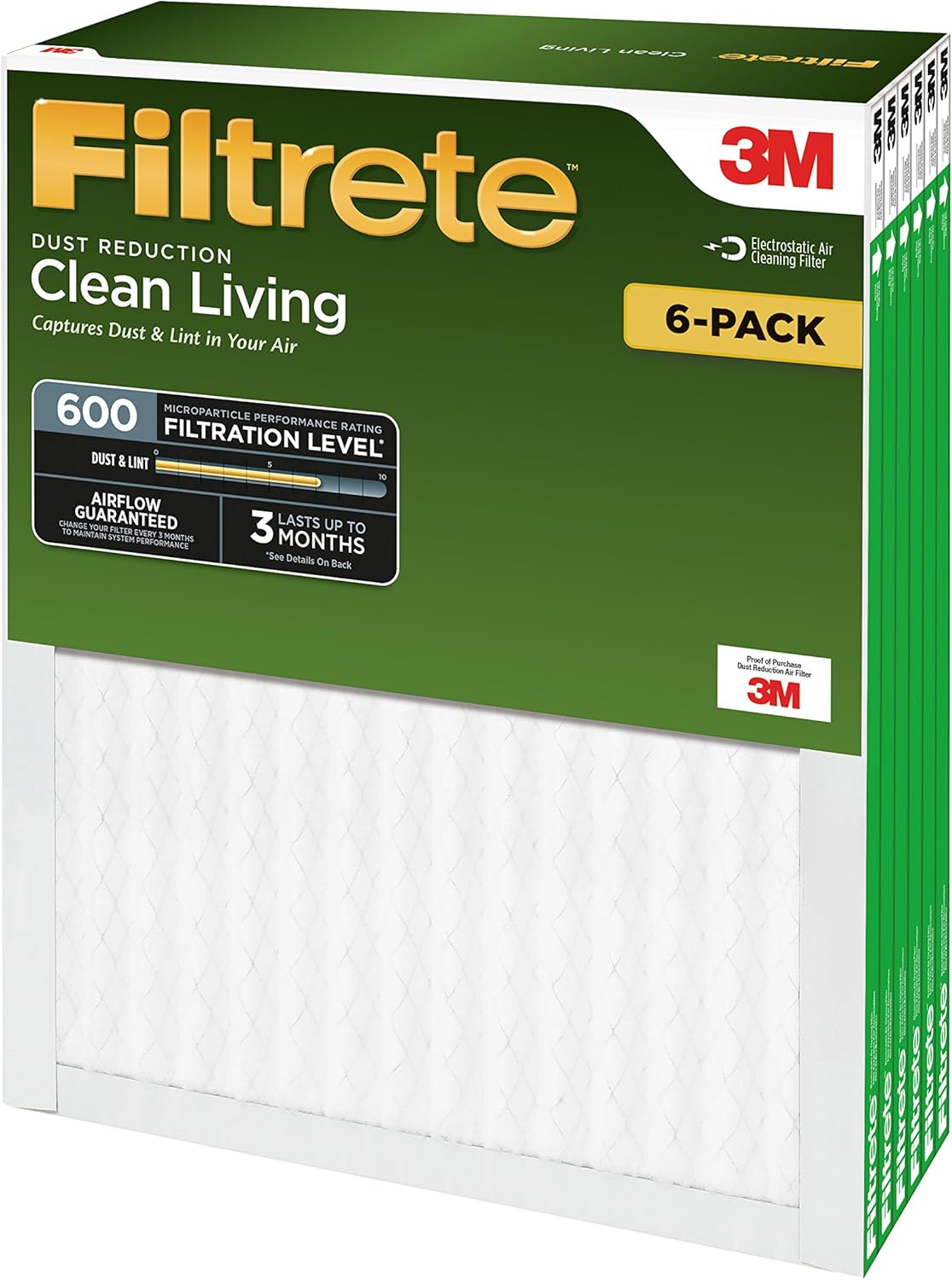Filtrete clean living air filter Clearance