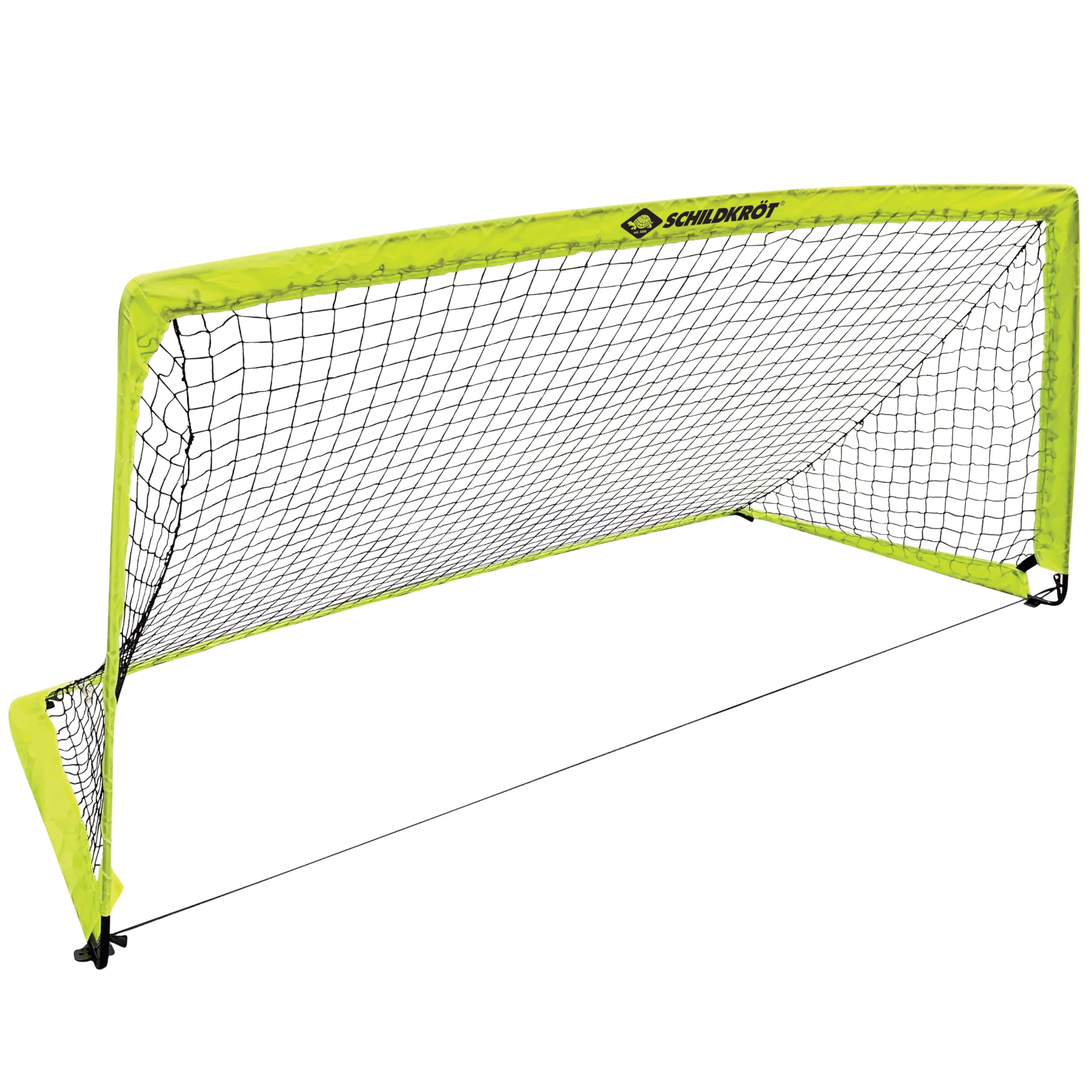 Schildkröt But de Football XL, Portable et Pliable, Système de Connexion Innovant à Tige et Crochets Métalliques pour la Fixation, 200x100x100cm, pour Football, Handball, Hockey, 970985