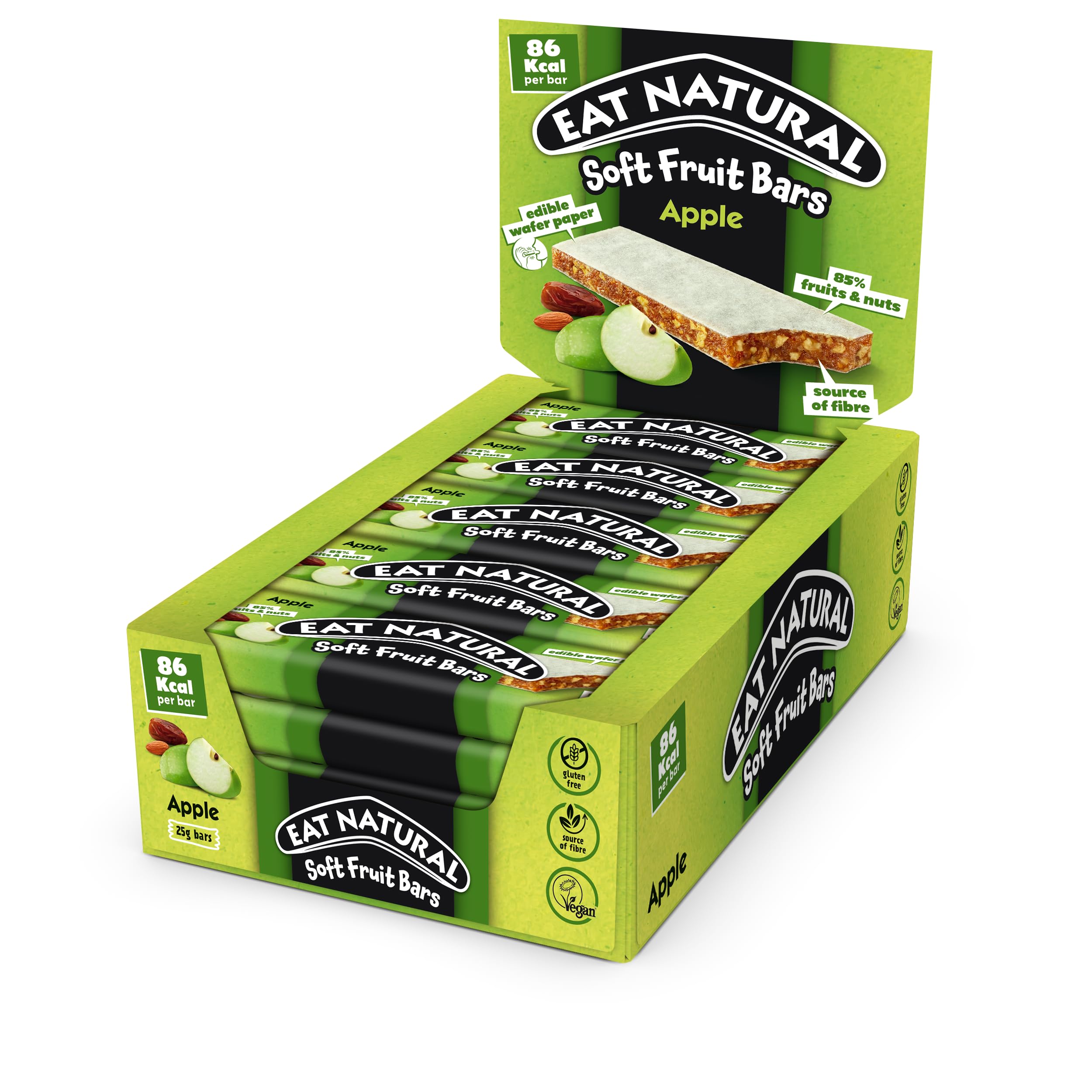 Barrette di Cereali Eat Natural Soft Mela Expo 15 x 25 g