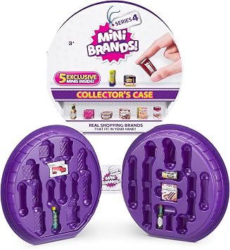 Mini Brands UK Series 4 Collector's Case by ZURU