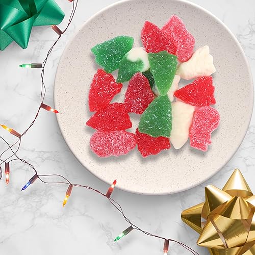 Miniatura 4 de Gomitas navideñas de edición limitada, ositos de goma con sabor a fruta surtida, dulces masticables con temática navideña para rellenar calcetines o