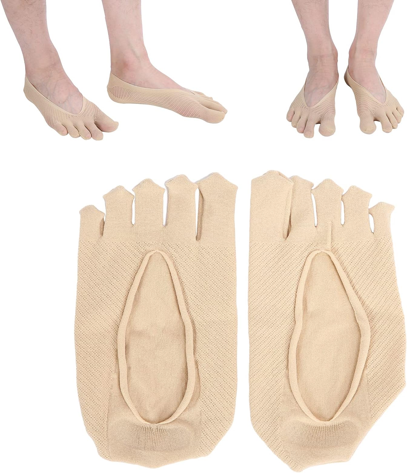 VelaursWomen Low Cut Liner Socks, Women No Show Socks Invisible Socks for Flats Slippers, High‑heel Shoes or Sneakers(color)