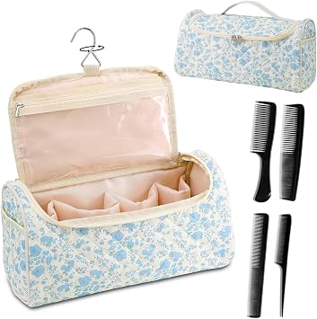 Hair Tools Travel Bag Compatible with Dyson Airwrap,Quilted Storage Case