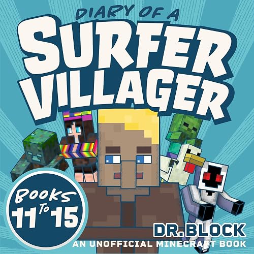 Diary of a Surfer Villager, Books 11-15: Complete Diary of Jimmy the Villager, Book 3