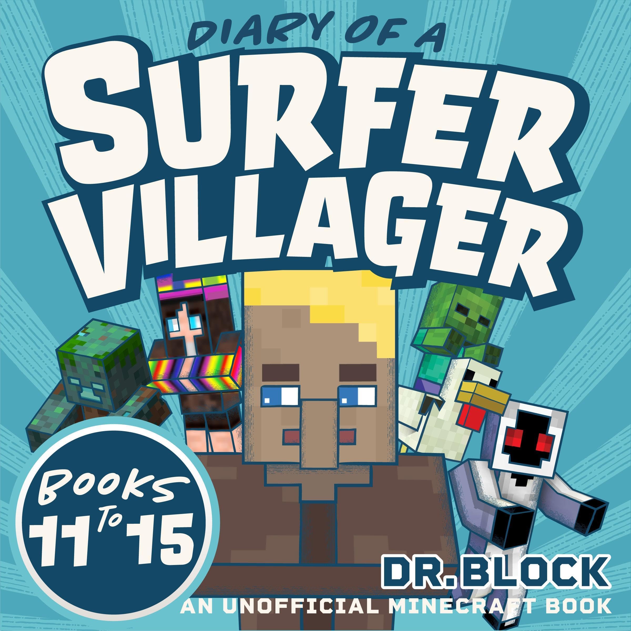 Diary of a Surfer Villager, Books 11-15: Complete Diary of Jimmy the Villager, Book 3