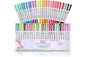 Midliners Highlighters Assorted Colors 25-Pack