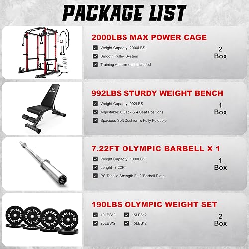 JELENS C12 Power Rack Review: What Spec Sheet Details Reveal for PRx complete garage gym package review Shoppers 2 Thumbnail 2