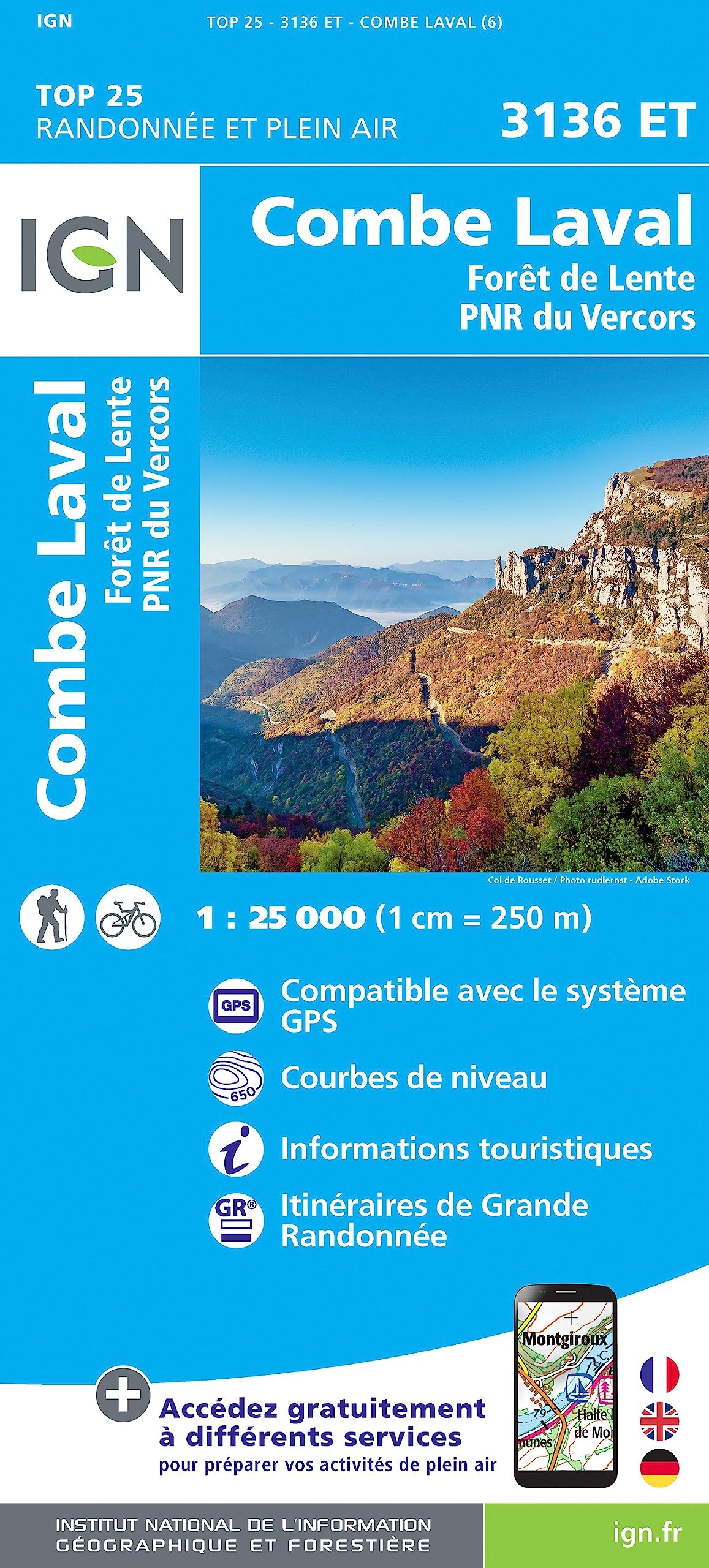 Combe Laval / Forêt de Lente / PNR du Vercors (3136ET) (TOP 25)