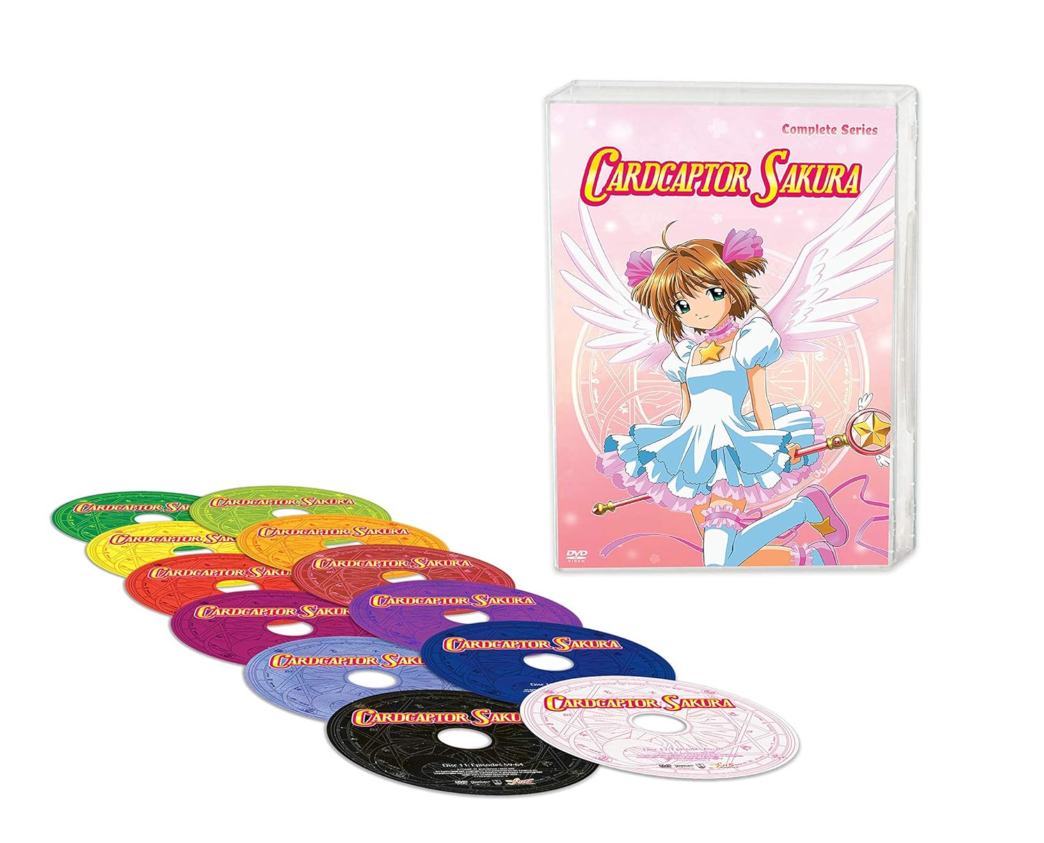 Cardcaptor Sakura Complete TV Series Standard Edition DVD Set (Eps 1-70)