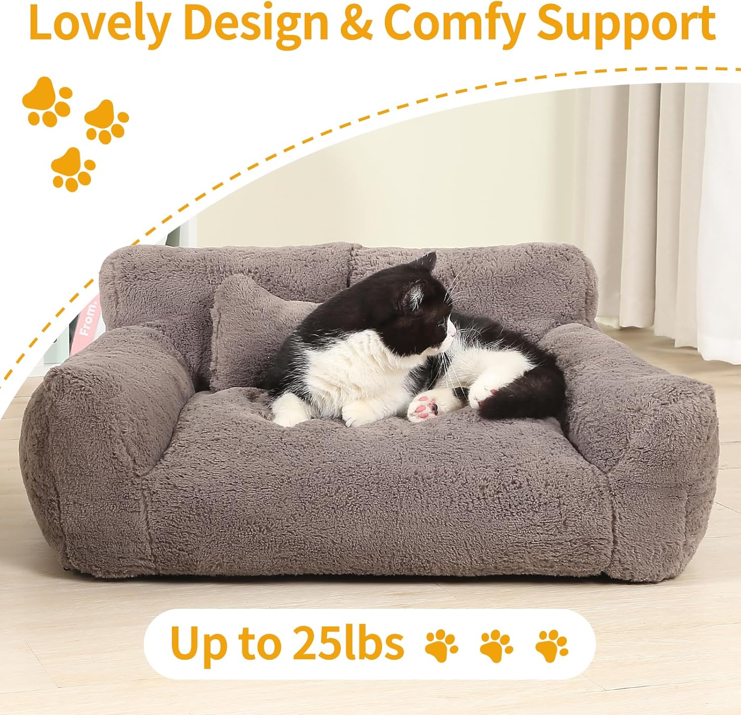 Cozy Comfort: Review of the Fluffy Cat Couch & Dog Bed!