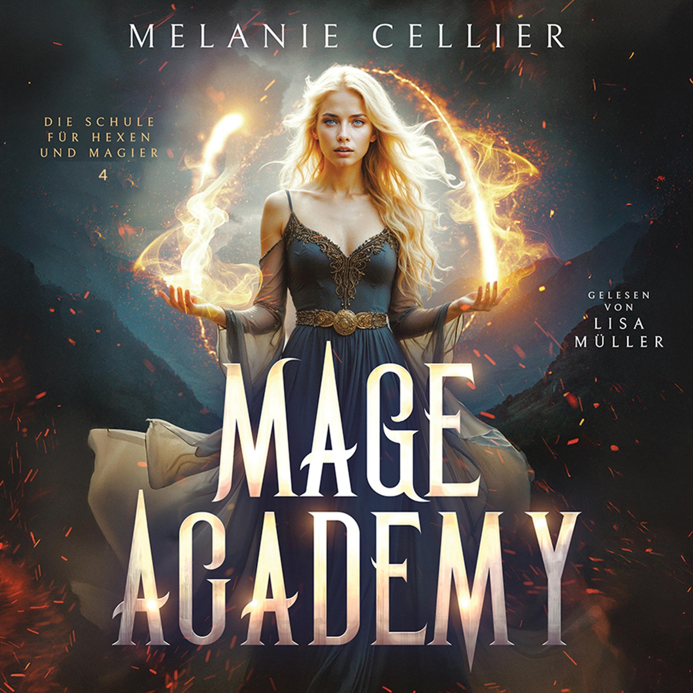 Cover art for Mage Academy: Die Schule der Hexen und Magier, Band 4