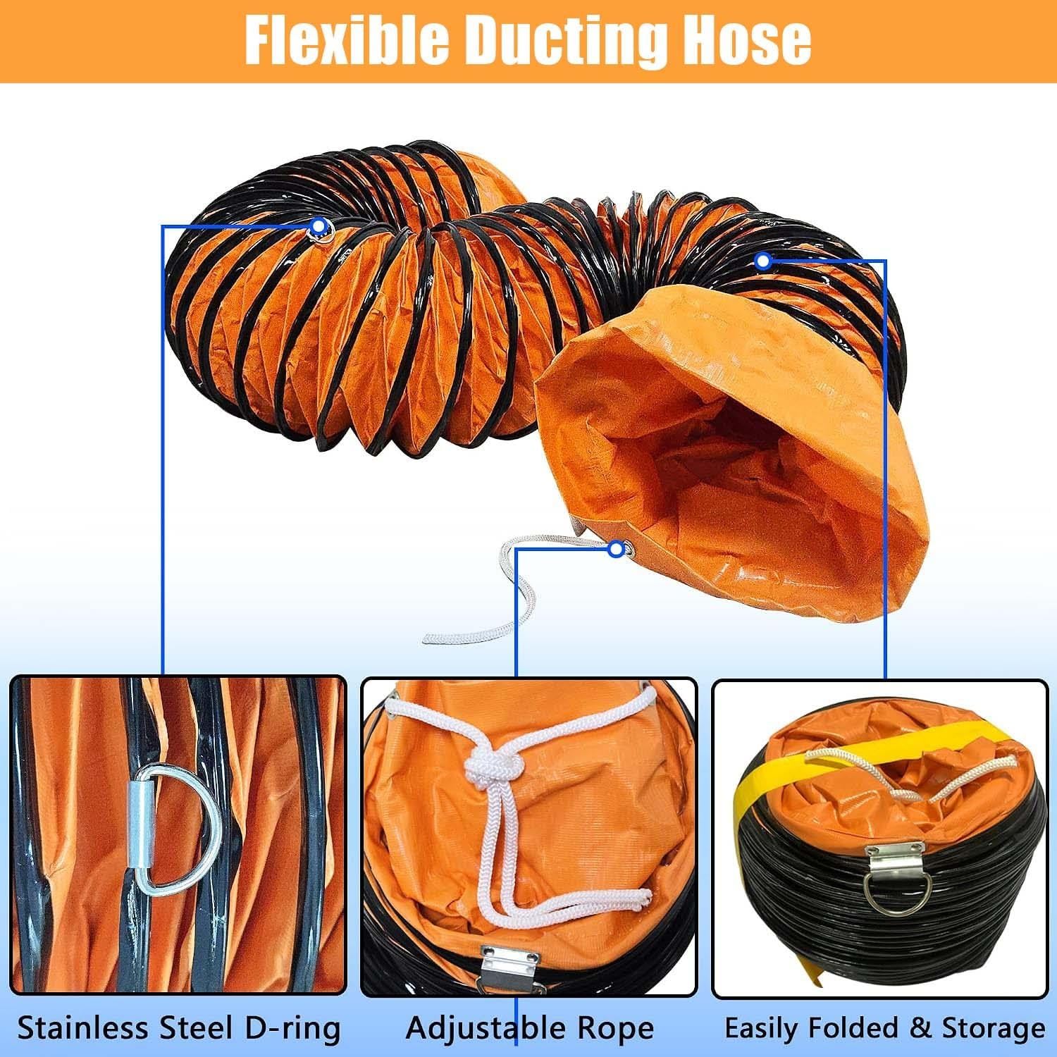 Tubo De Ventilación, Manguera De Conducto Flexible De PVC