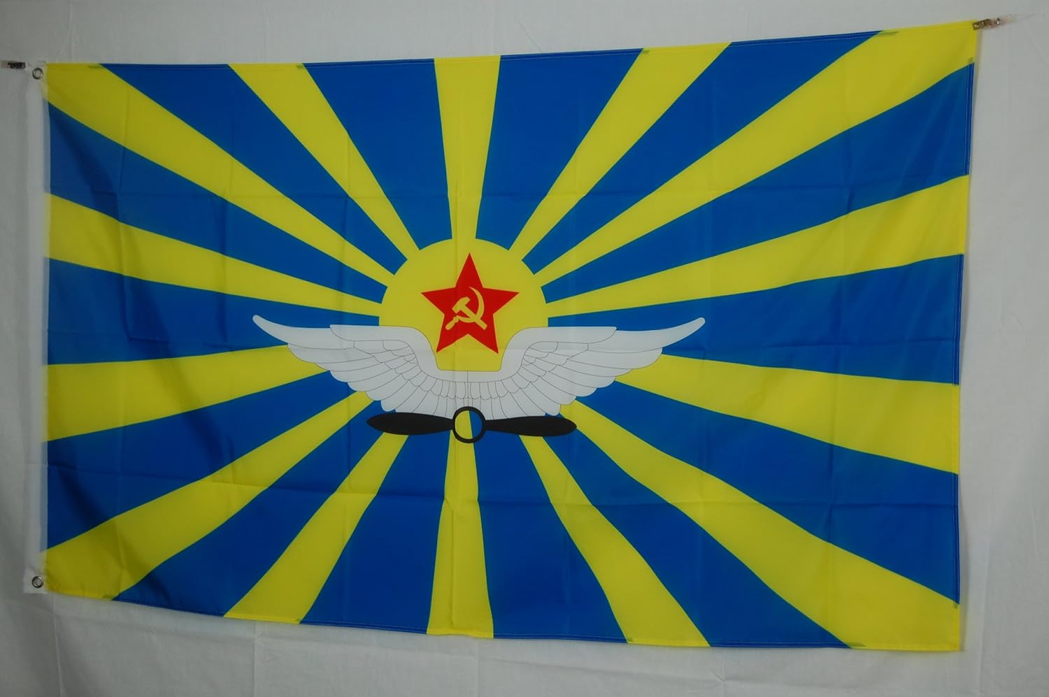 USSR Air Force Soviet Union Patriot Art Military Army WW2 Victory Russian Communist Party Socialism 3x5 feet Flag Banner Vivid Color Double Stitched Brass Grommets