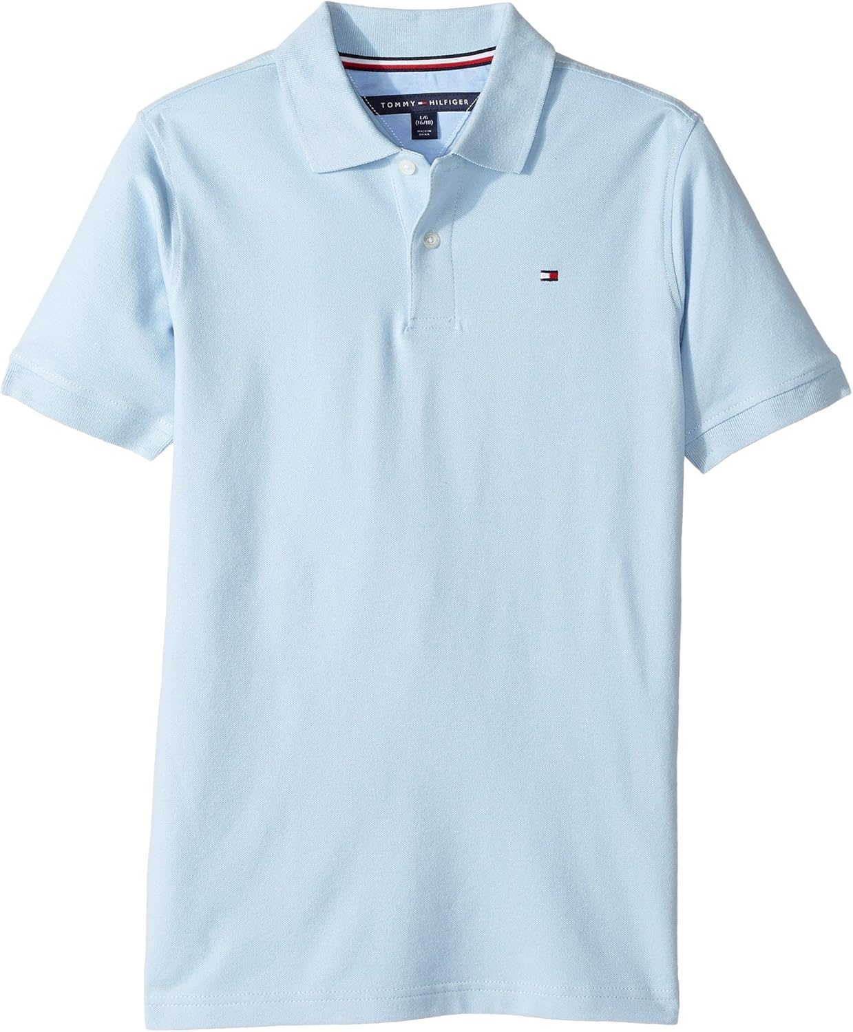 Tommy Hilfiger Boys Short Sleeve Pique Polo Shirt
