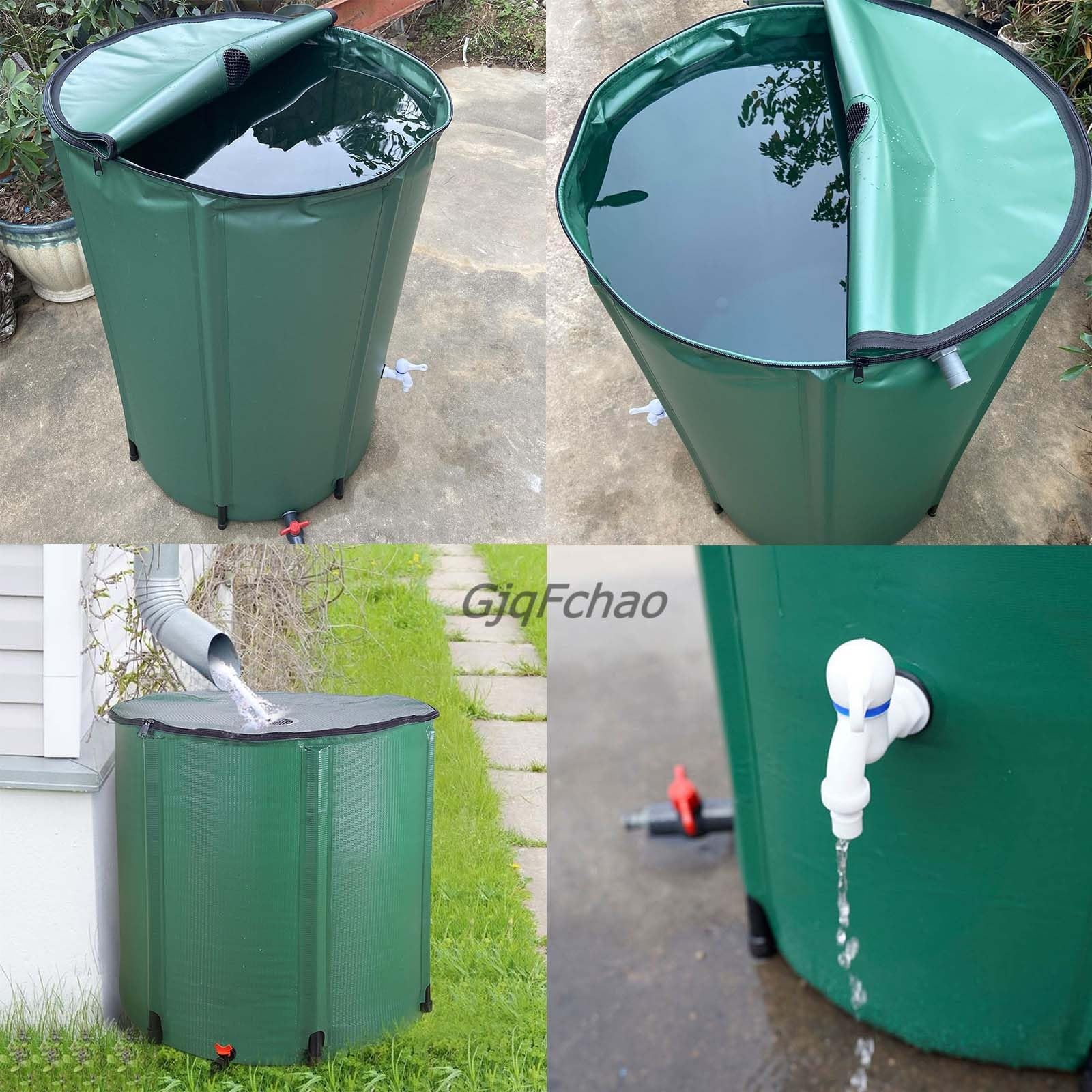 Amazon.co.jp: 雨水タンク 家庭用 集水器 貯水タンク 100/250/500 