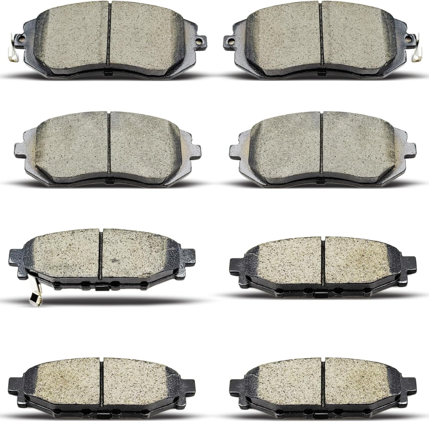D929 D1114 Front Rear Ceramic Brake Pads Set Fit For 2009-2013 Subaru Forester,For 2008-2011 2013 Subaru Impreza,For 2005-2013 Legacy Excluding Turbo,For 2005-2013 Outback