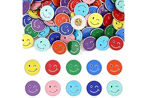 Murakami Pin: Pack of 100 Happy Face Enamel Pins for Endless Joy and Inspiration