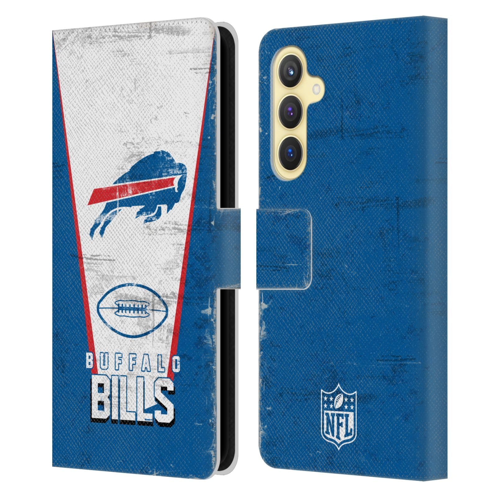 Funda libro Samsung S23 FE con tarjetero de cuero Buffalo Bills 7