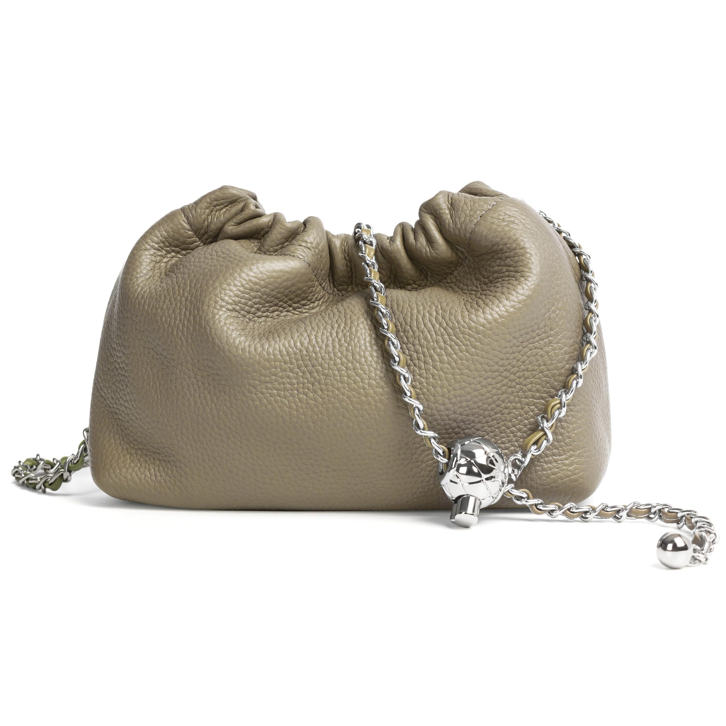 Small Crossbody Bag For Women Trendy.Dumpling Bag Clutch Purse For Women Evening Bag Cloud Purse Vegan Leather Hobo Bag, Leather-nude