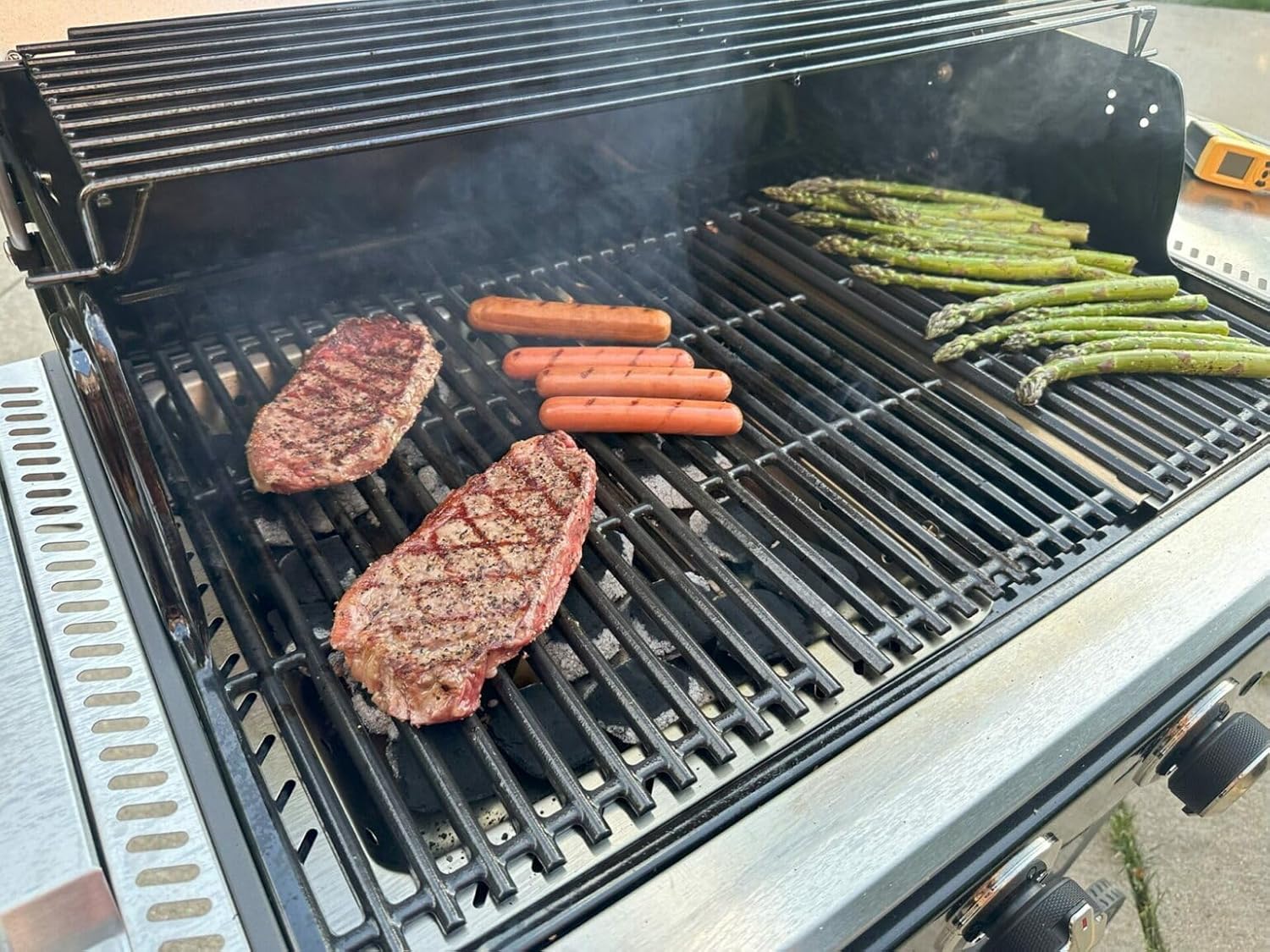 Emitter Plate & Grill Grate for Charbroil Commercial 3 Burner Gas Grill Parts 463242516 463242515 463367016 466242615 466242516 466242616 463346017, Parts for Charbroil Tru Infrared G466-0025-W1 Grill