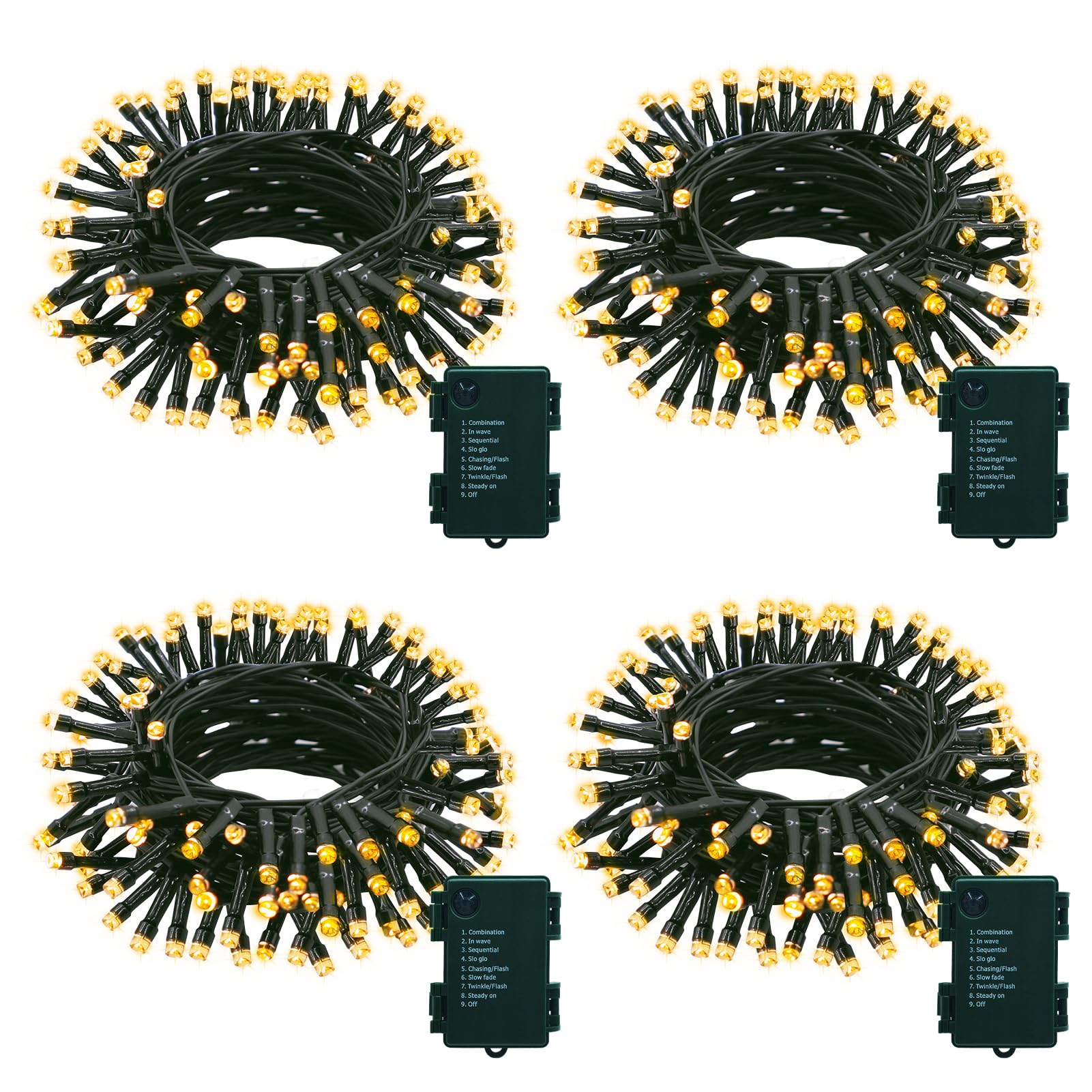 LumBelle 4-Pack 92FT String Lights