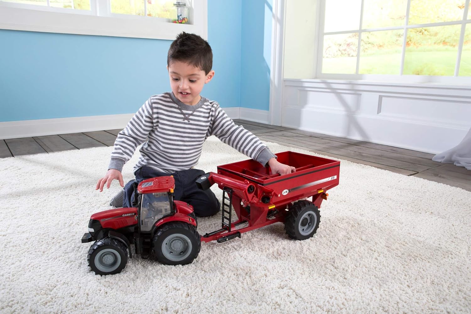 Case ERTL Big Farm Tractor Toy, Red
