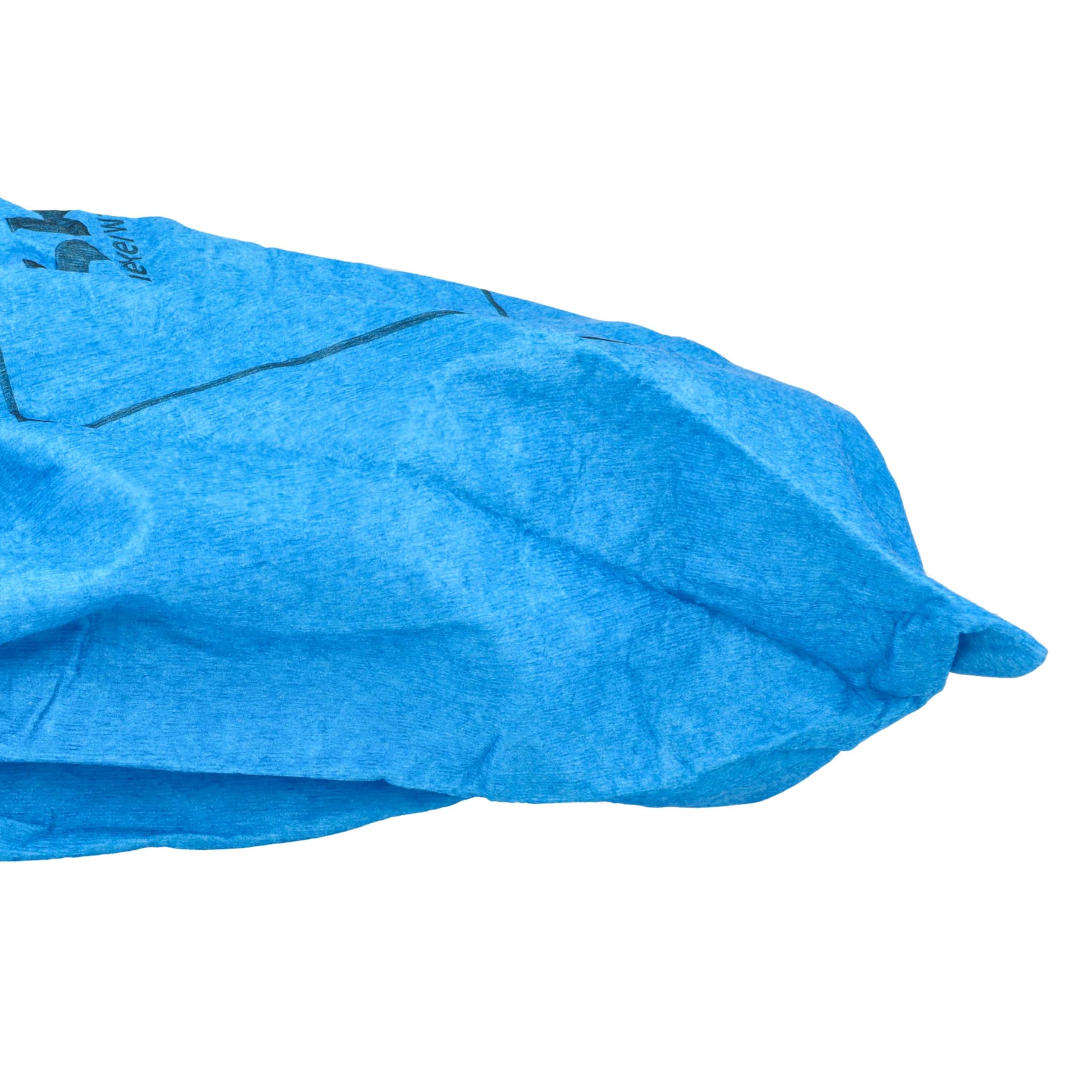 vhbw 3x Filtres textiles compatible avec Einhell TC-VC 1820 S | TE-VC 36/25 Li aspirateur sec et humide - Sac filtrant, lavable bleu