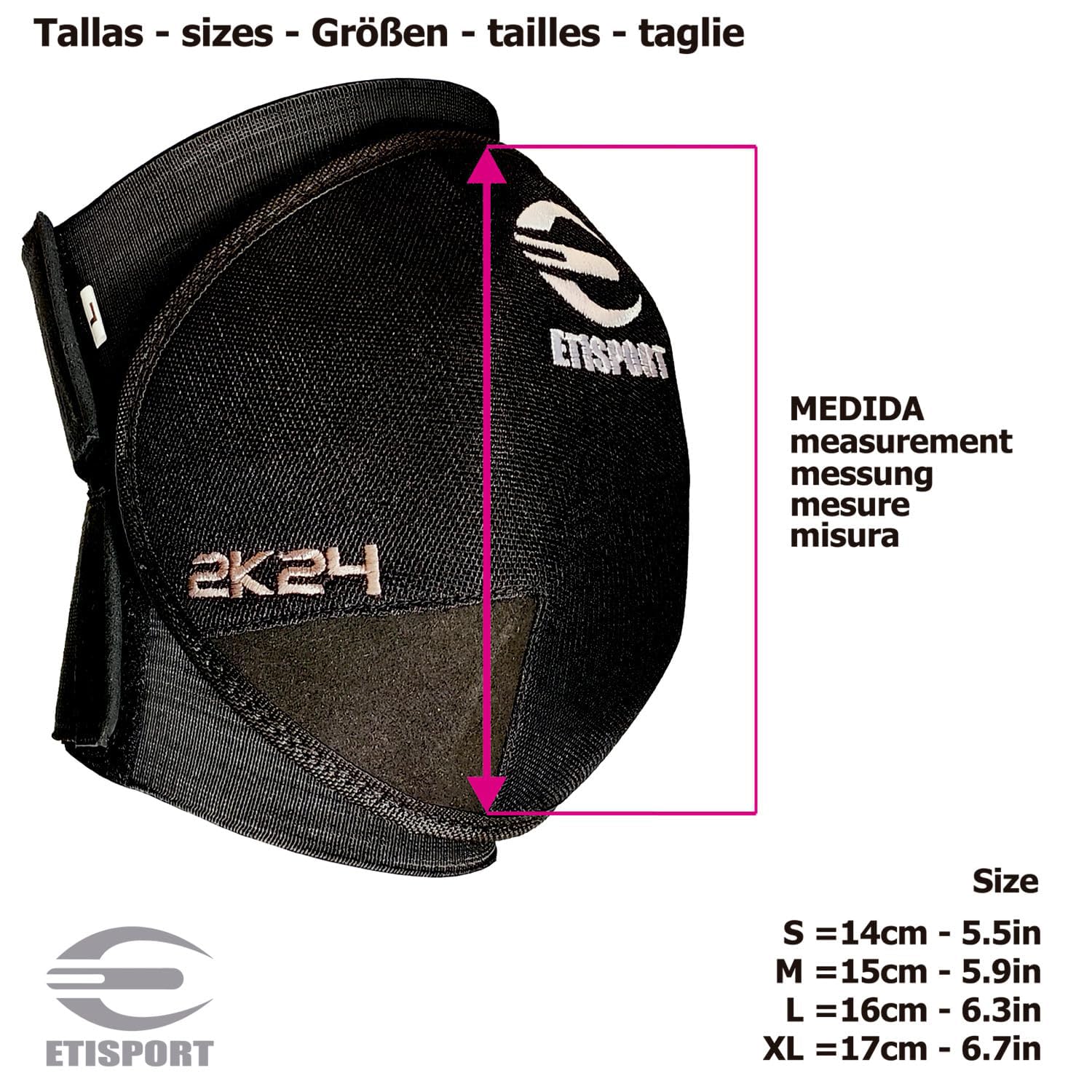 Genouillères et Gants de Rink Hockey Professionnels 2K24 Protection Ajustable