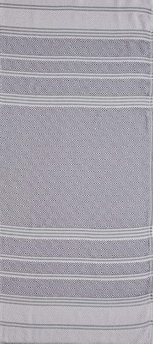 Miniatura 4 de DEMMEX Juego de 2 toallas de baño de algodón turco para la playa y la cara de las manos, juego de toallas decorativas para el baño y la mano turca,