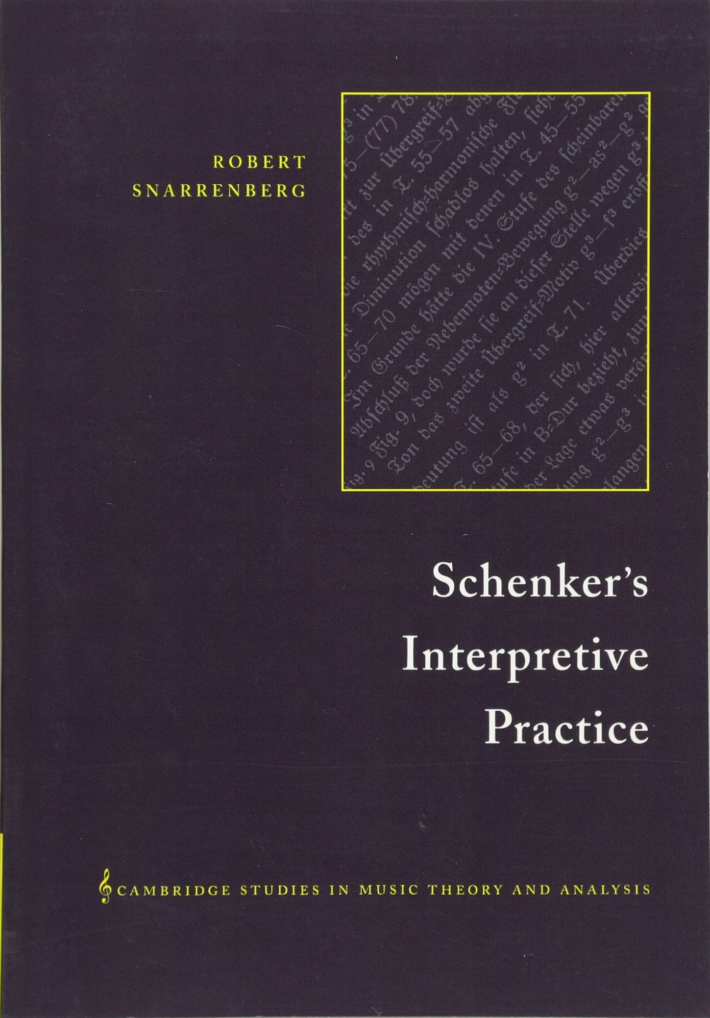 Schenker's Interpretive Practice