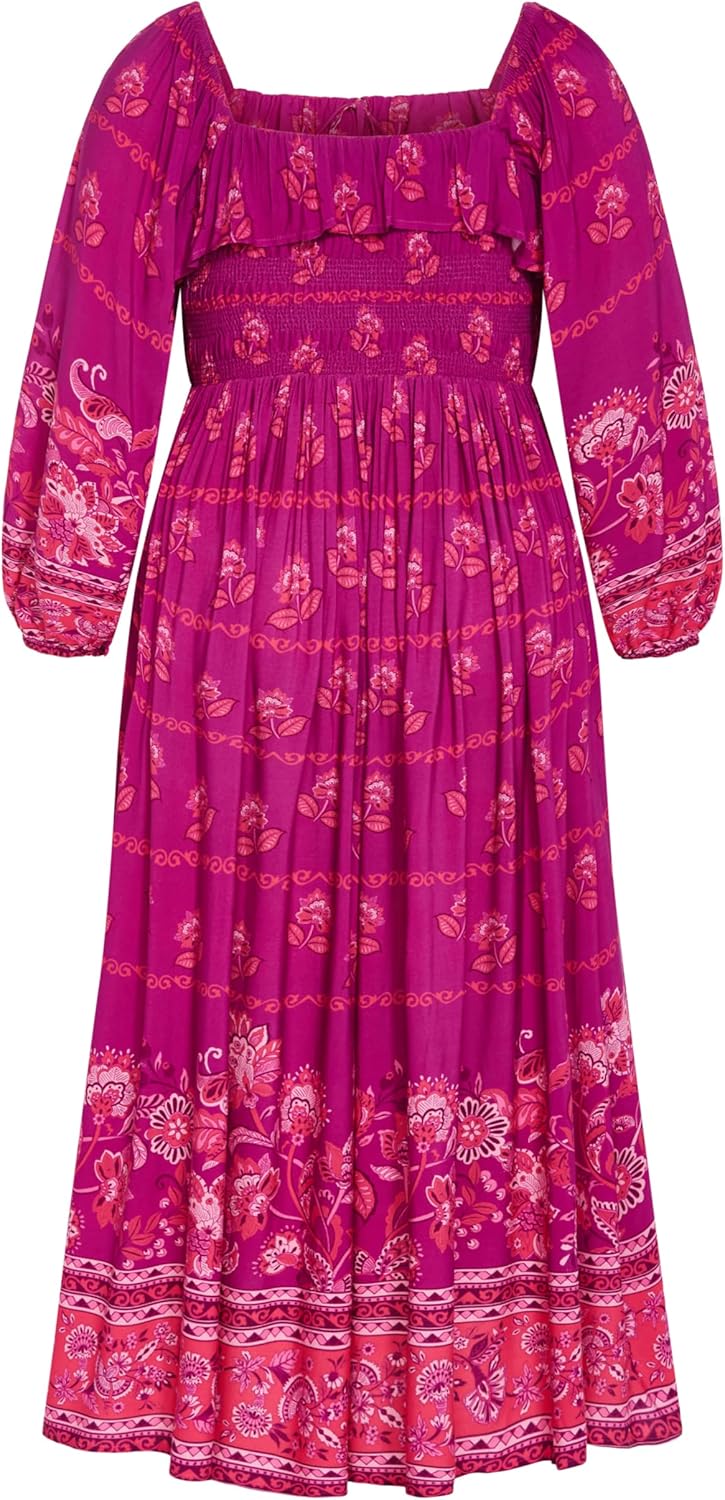 City Chic Women's Plus Size Dress - Estelle Maxi - Image 7