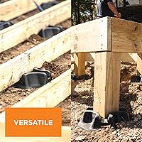 Vista 3 de CAMO Bloque de Servicio Pesado para Cubierta, Base de Soporte de Fundación (4)