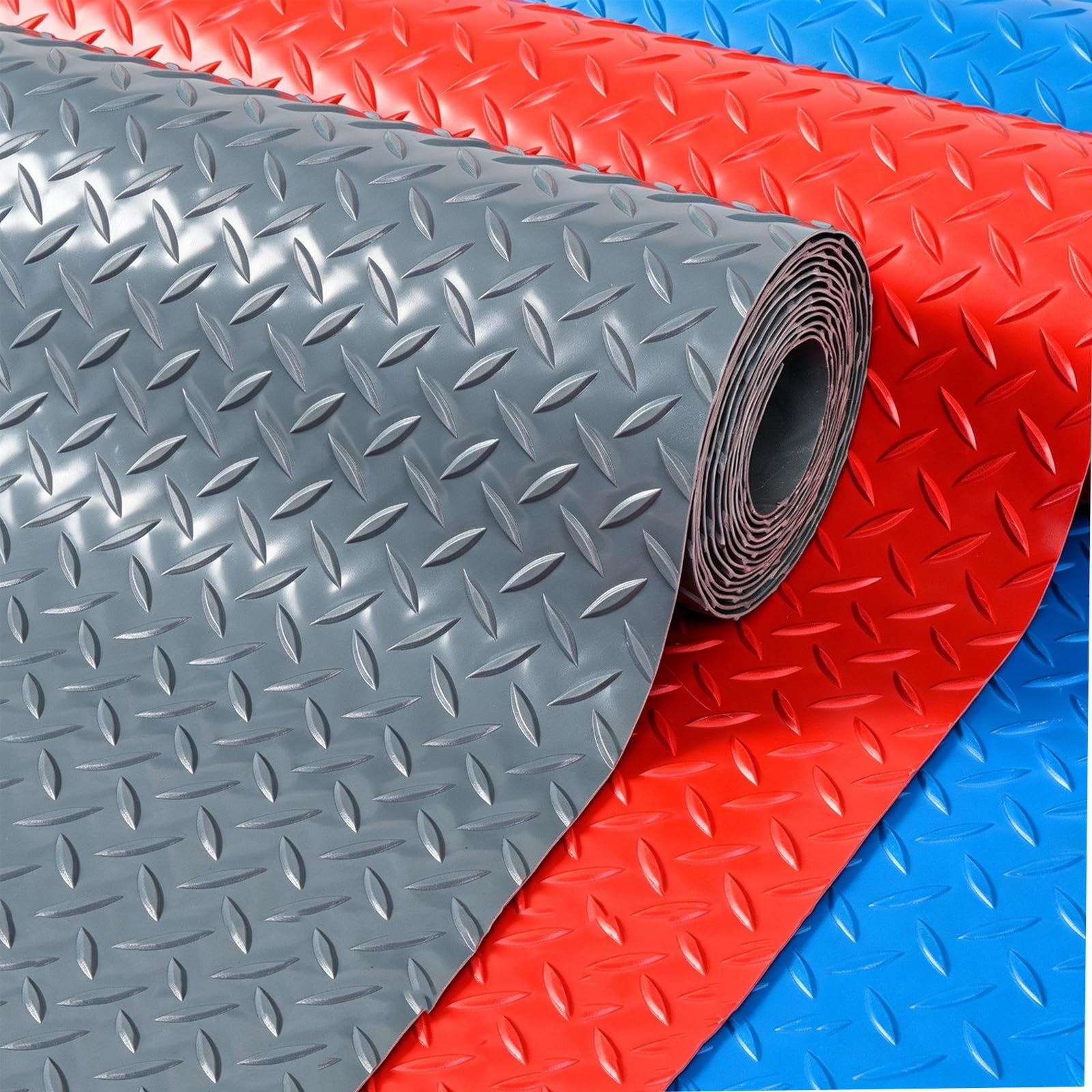 Tapis de sol de garage pour sous la voiture porche et cuisine verte 1x1m