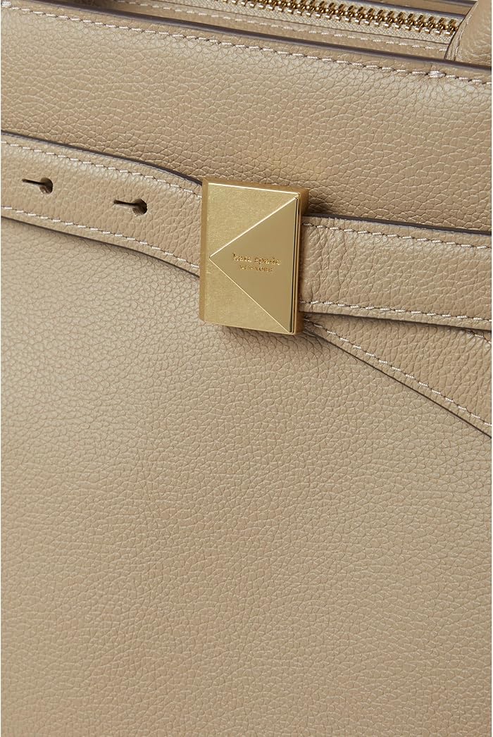 Женские сумки Kate Spade New York Deco Pebbled Leather Satchel — фото 5