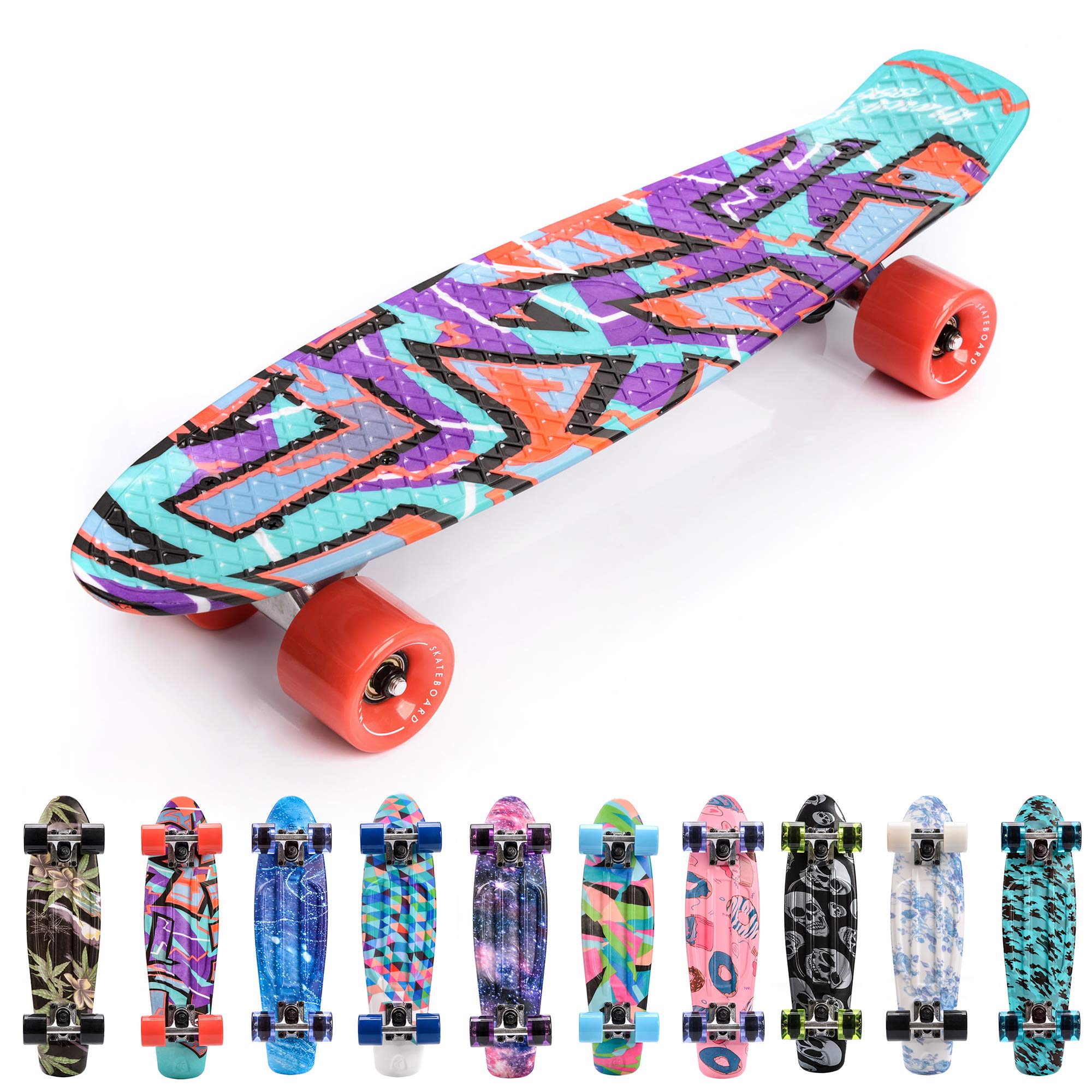 meteor Skateboard Retro