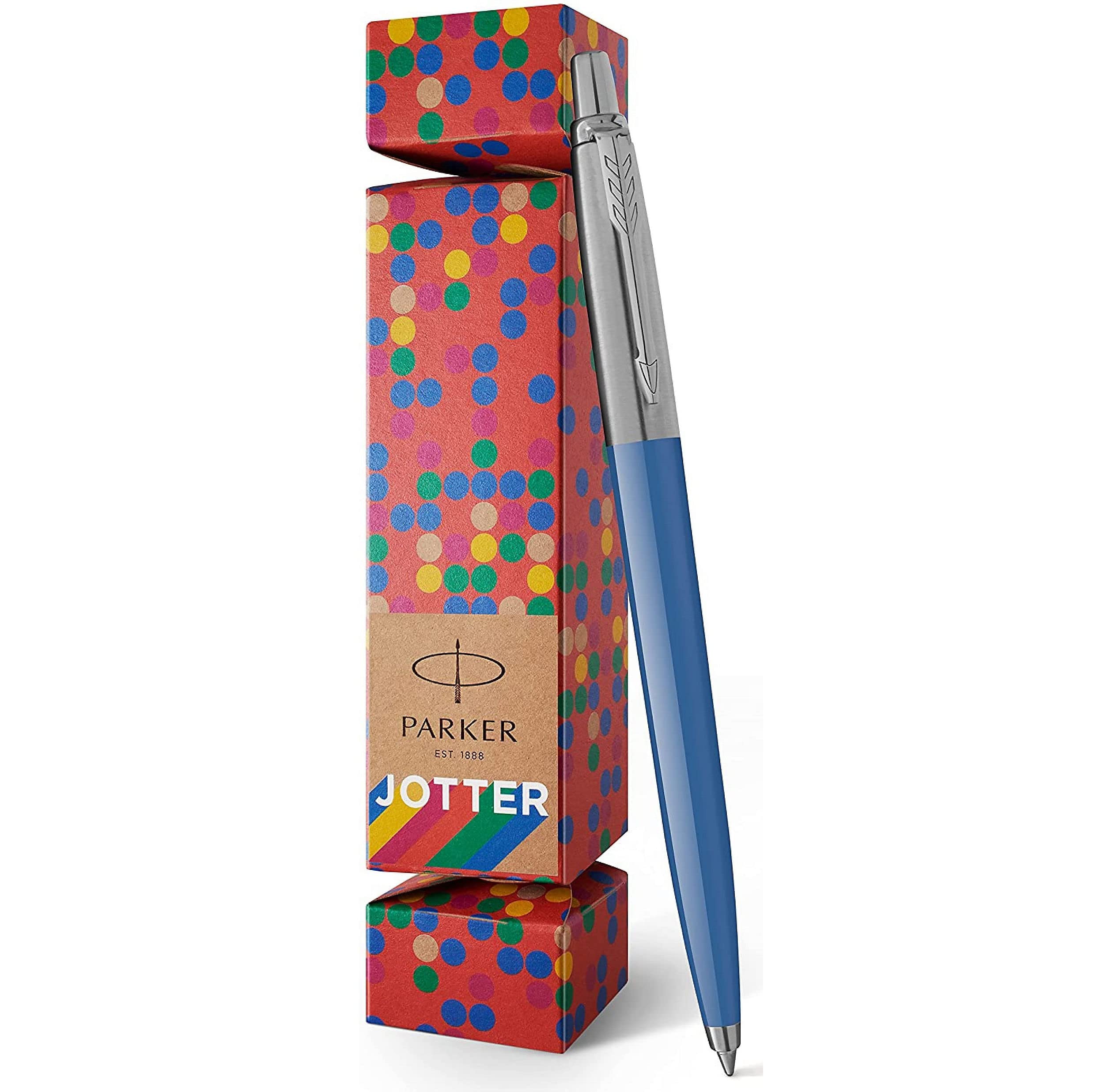 ParkerJotter Originals Cracker Ballpoint Pen Gift Box Blue Blister Pack